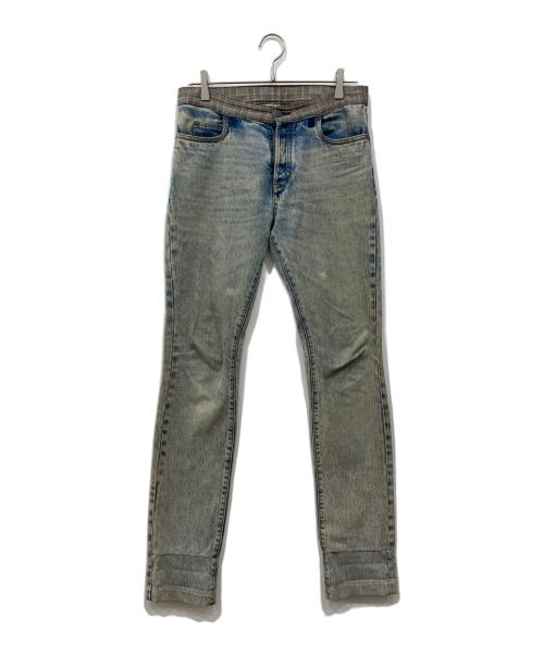 Maison Margiela 14（メゾンマルジェラ 14）Maison Margiela 14 (メゾンマルジェラ 14) RE-EDITION再構築デニムパンツ インディゴ サイズ:SIZE 73.5cm (W29)の古着・服飾アイテム