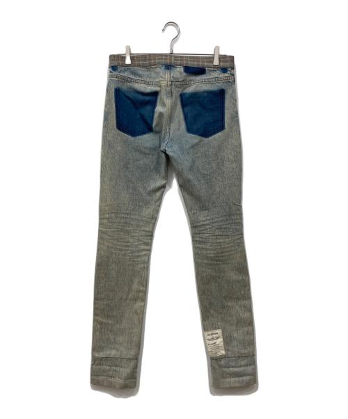 Maison Margiela 14（メゾンマルジェラ 14）Maison Margiela 14 (メゾンマルジェラ 14) RE-EDITION再構築デニムパンツ インディゴ サイズ:SIZE 73.5cm (W29)の古着・服飾アイテム