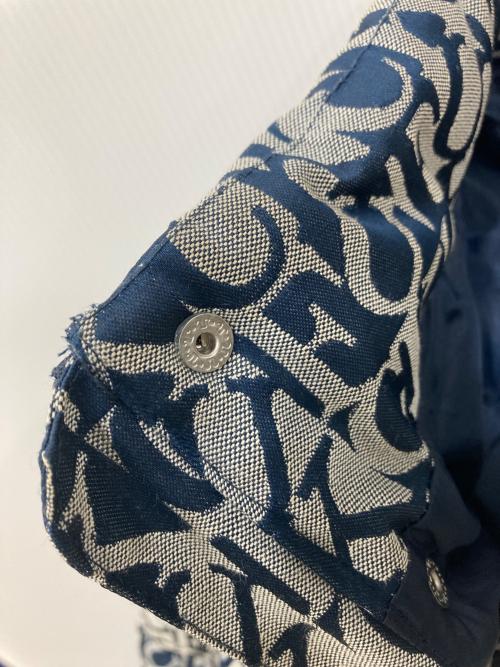 SUPREME（シュプリーム）SUPREME (シュプリーム) ファック ジャガード パフィー ジャケット ネイビー サイズ:Lの古着・服飾アイテム