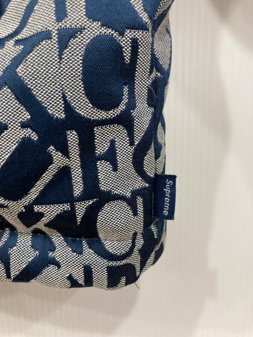 SUPREME（シュプリーム）SUPREME (シュプリーム) ファック ジャガード パフィー ジャケット ネイビー サイズ:Lの古着・服飾アイテム