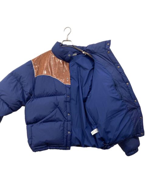 SUPREME（シュプリーム）Supreme (シュプリーム) グリッター ヨーク ダウン パファー ジャケット ネイビー サイズ:Lの古着・服飾アイテム