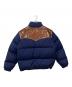 Supreme (シュプリーム) グリッター ヨーク ダウン パファー ジャケット ネイビー サイズ:L：26000円
