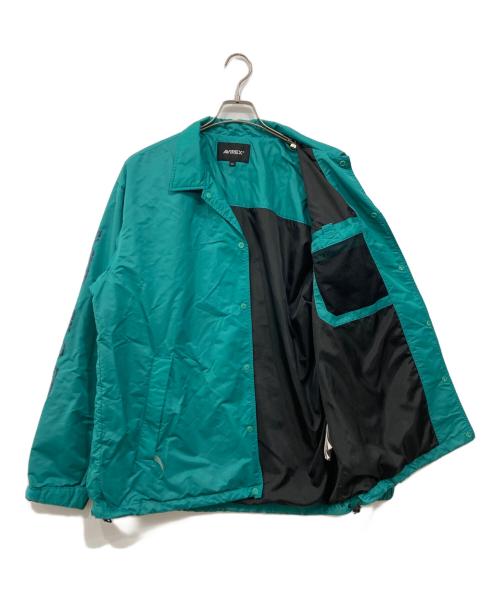 AVIREX（アヴィレックス）AVIREX (アヴィレックス) ライトコーチジャケット グリーン サイズ:2XLの古着・服飾アイテム