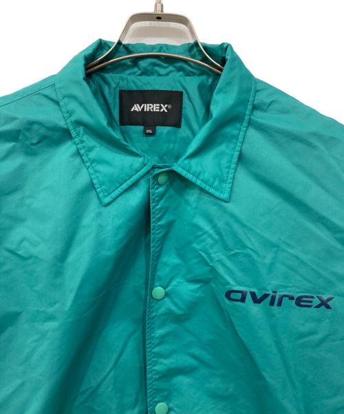 AVIREX（アヴィレックス）AVIREX (アヴィレックス) ライトコーチジャケット グリーン サイズ:2XLの古着・服飾アイテム