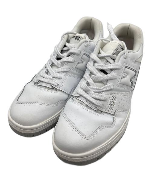 NEW BALANCE（ニューバランス）NEW BALANCE (ニューバランス) ローカットスニーカー ホワイト サイズ:27.5cmの古着・服飾アイテム