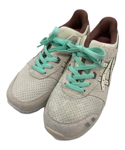 asics（アシックス）asics (アシックス) NICE KICKS ローカットスニーカー ホワイト サイズ:27.5cmの古着・服飾アイテム