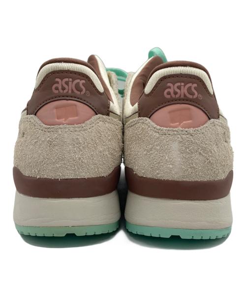 asics（アシックス）asics (アシックス) NICE KICKS ローカットスニーカー ホワイト サイズ:27.5cmの古着・服飾アイテム