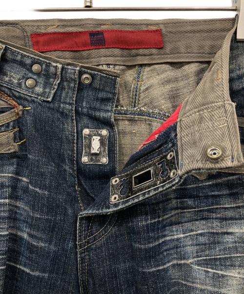 MARITHE+FRANCOIS GIRBAUD（マリテフランソワジルボー）MARITHE+FRANCOIS GIRBAUD (マリテフランソワジルボー) デニムパンツ インディゴ サイズ:Sの古着・服飾アイテム