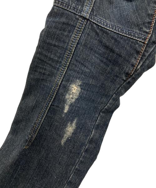 MARITHE+FRANCOIS GIRBAUD（マリテフランソワジルボー）MARITHE+FRANCOIS GIRBAUD (マリテフランソワジルボー) デニムパンツ インディゴ サイズ:Sの古着・服飾アイテム