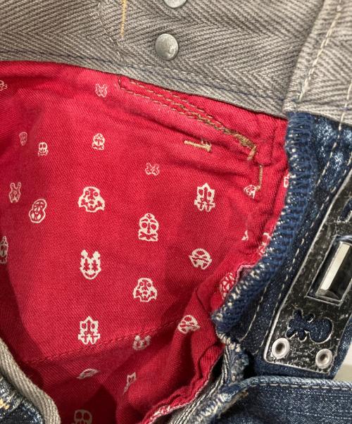 MARITHE+FRANCOIS GIRBAUD（マリテフランソワジルボー）MARITHE+FRANCOIS GIRBAUD (マリテフランソワジルボー) デニムパンツ インディゴ サイズ:Sの古着・服飾アイテム