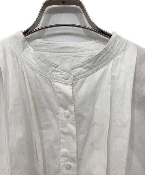 JOURNAL STANDARD（ジャーナルスタンダード）JOURNAL STANDARD (ジャーナルスタンダード) ピンタッククロップドシャツ ホワイト サイズ:Freeの古着・服飾アイテム
