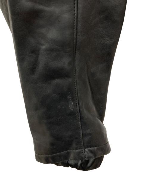 MOTOR ASHVILLE CYCLES（モーター アッシュビル サイクル）MOTOR ASHVILLE CYCLES (モーター アッシュビル サイクル) ライダースジャケット ブラック サイズ:Mの古着・服飾アイテム