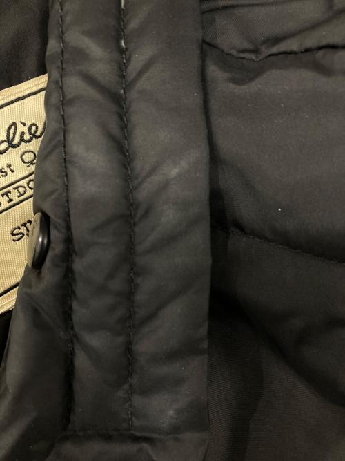 Eddie Bauer（エディーバウアー）Eddie Bauer (エディーバウアー) ダウンベスト ブラック サイズ:Mの古着・服飾アイテム