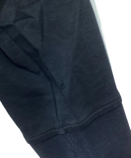 BURBERRY BLACK LABEL（バーバリーブラックレーベル）BURBERRY BLACK LABEL (バーバリーブラックレーベル) ラビットファー付ジップパーカー ブラック サイズ:02の古着・服飾アイテム