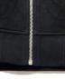 中古・古着 BURBERRY BLACK LABEL (バーバリーブラックレーベル) ラビットファー付ジップパーカー ブラック サイズ:02：10000円