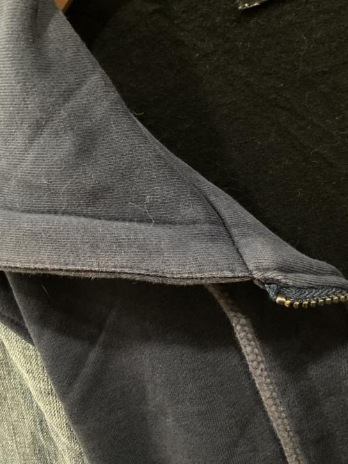 DIESEL（ディーゼル）DIESEL (ディーゼル) DIESEL 切替パーカーワンピース インディゴ サイズ:Mの古着・服飾アイテム