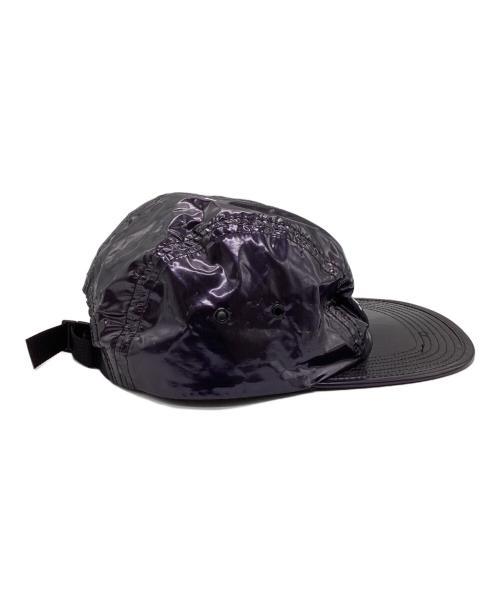 SUPREME（シュプリーム）Supreme (シュプリーム) Glossy Ripstop Camp Cap / グロッシー リップストップ キャンプ キャップ パープルの古着・服飾アイテム