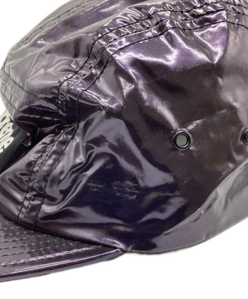 SUPREME（シュプリーム）Supreme (シュプリーム) Glossy Ripstop Camp Cap / グロッシー リップストップ キャンプ キャップ パープルの古着・服飾アイテム
