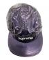 中古・古着 Supreme (シュプリーム) Glossy Ripstop Camp Cap / グロッシー リップストップ キャンプ キャップ パープル：5000円