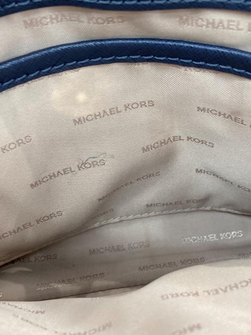 MICHAEL KORS（マイケル・コース）MICHAEL KORS (マイケル・コース) ショルダーバッグ ネイビーの古着・服飾アイテム