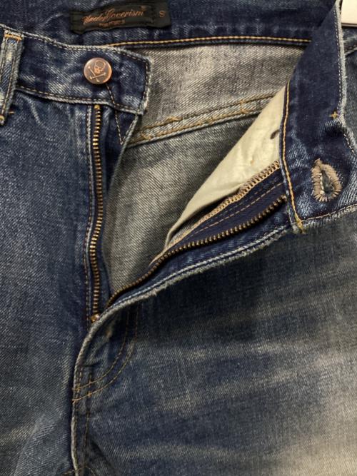 UNDERCOVERISM（アンダーカバーイズム）UNDERCOVERISM (アンダーカバーイズム) クラッシュデニムパンツ インディゴ サイズ:Sの古着・服飾アイテム