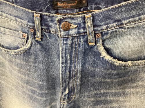 UNDERCOVERISM（アンダーカバーイズム）UNDERCOVERISM (アンダーカバーイズム) クラッシュデニムパンツ インディゴ サイズ:Sの古着・服飾アイテム