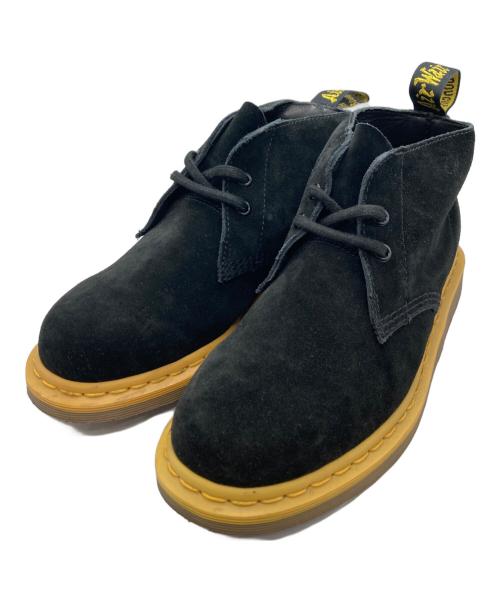 Dr.Martens（ドクターマーチン）Dr.Martens (ドクターマーチン) スウェードショートブーツ ブラック サイズ:UK7の古着・服飾アイテム