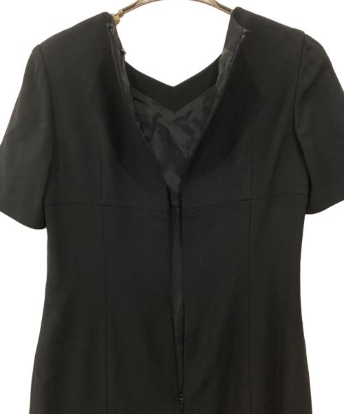 floral polite（フローラルポライト）floral polite (フローラルポライト) フラワーモチーフセットアップ ブラック サイズ:7号の古着・服飾アイテム