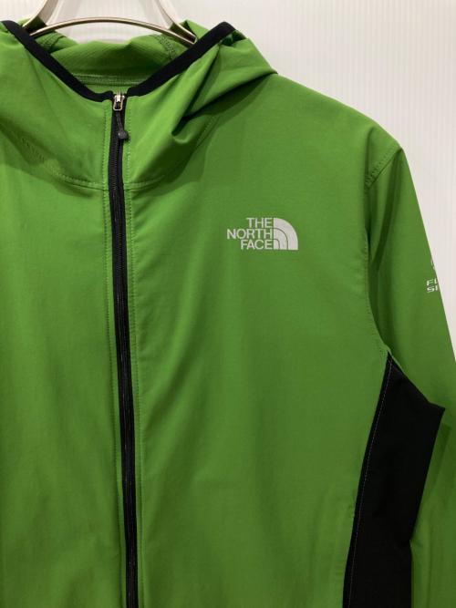 THE NORTH FACE（ザ ノース フェイス）THE NORTH FACE (ザ ノース フェイス) ソフトシェルジャケット グリーン サイズ:Sの古着・服飾アイテム