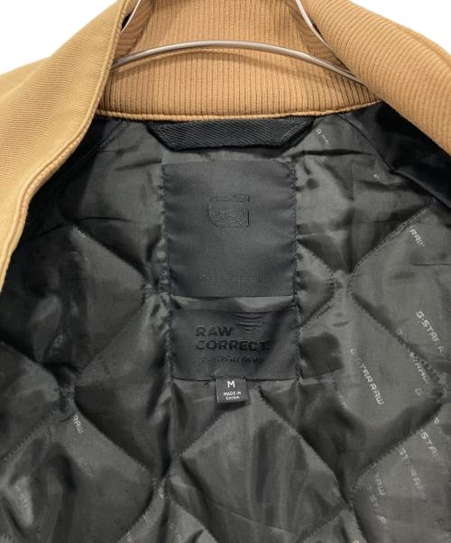 G-STAR RAW（ジースターロゥ）G-STAR RAW (ジースターロゥ) ラカム パデッド ジャケット ベージュ サイズ:Mの古着・服飾アイテム