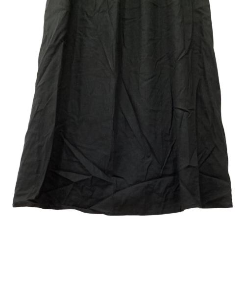 UNTITLED（アンタイトル）UNTITLED (アンタイトル) レーヨン麻ワンピース ブラック サイズ:1の古着・服飾アイテム