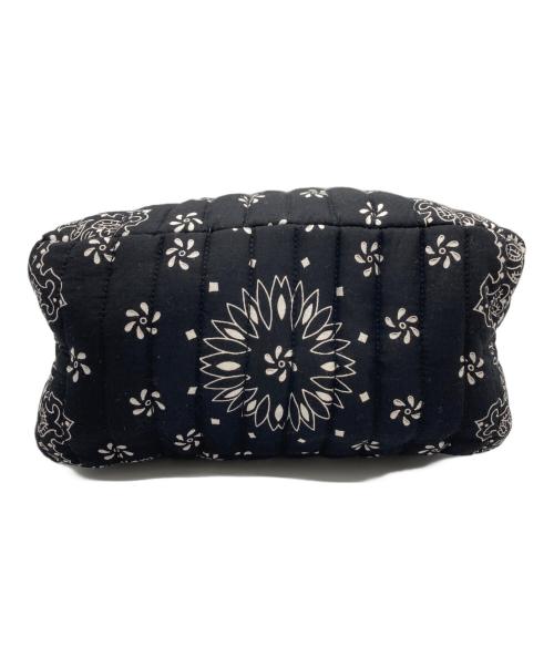 MALUS（マリュス）MALUS (マリュス) Bandana quilting shoulder bag / バンダナ キルティング ショルダーバッグ ブラックの古着・服飾アイテム