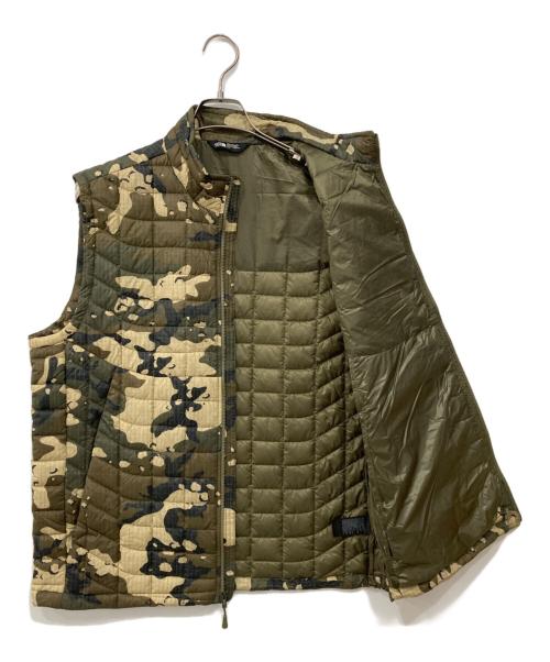 THE NORTH FACE（ザ ノース フェイス）THE NORTH FACE (ザ ノース フェイス) 中綿ベスト カーキ サイズ:Lの古着・服飾アイテム