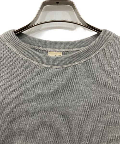 BUZZ RICKSON'S（バズリクソンズ）Buzz Rickson's (バズリクソンズ) サーマルカットソー グレー サイズ:Sの古着・服飾アイテム