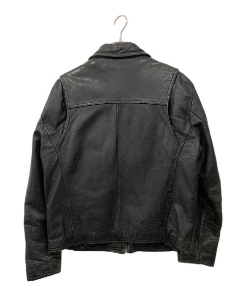 wilsons leather（ウィルソンズレザー）wilsons leather (ウィルソンズレザー) ライナー付きレザージャケット ブラック サイズ:Lの古着・服飾アイテム