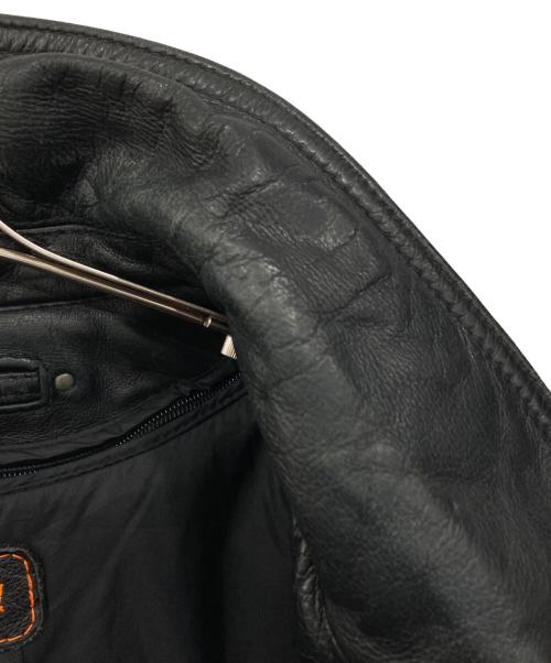 wilsons leather（ウィルソンズレザー）wilsons leather (ウィルソンズレザー) ライナー付きレザージャケット ブラック サイズ:Lの古着・服飾アイテム