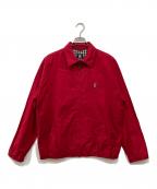 CHAPS RALPH LAURENチャップス ラルフローレン）の古着「スイングトップ」｜レッド