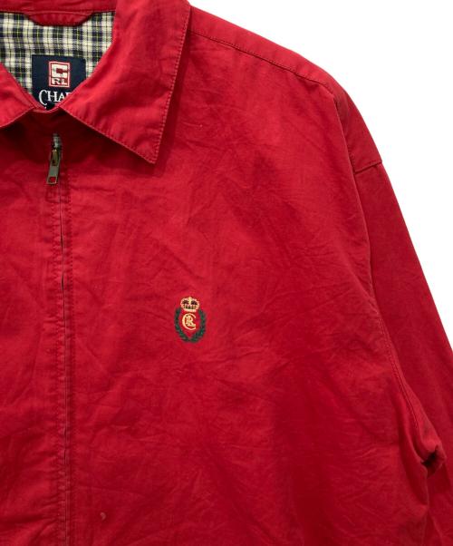 CHAPS RALPH LAUREN（チャップス ラルフローレン）CHAPS RALPH LAUREN (チャップス ラルフローレン) スイングトップ レッド サイズ:Mの古着・服飾アイテム