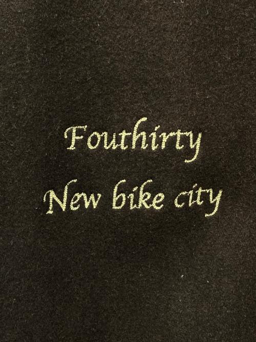 FOURTHIRTY（フォーサーティー）FOURTHIRTY (フォーサーティー) レザー切替ジャケット ブラウン サイズ:02の古着・服飾アイテム