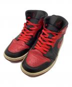 NIKEナイキ）の古着「スニーカー」｜レッド×ブラック