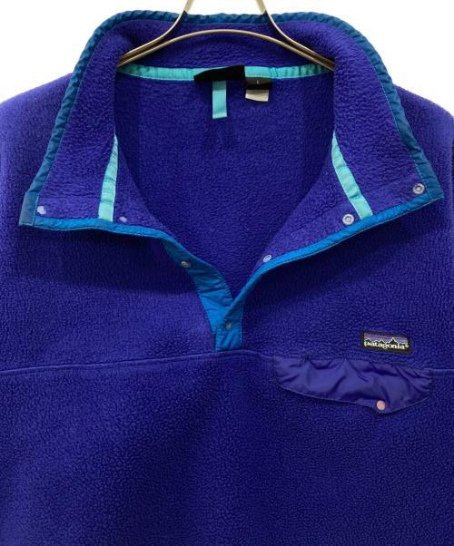 Patagonia（パタゴニア）Patagonia (パタゴニア) ハーフスナップフリースジャケット ブルー サイズ:Lの古着・服飾アイテム