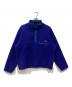 Patagonia（パタゴニア）の古着「ハーフスナップフリースジャケット」｜ブルー