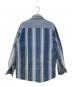 ARMANI JEANS (アルマーニジーンズ) 長袖ストライプシャツ ブルー サイズ:M：7000円
