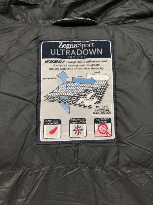 zegna sport（ゼニアスポーツ）Zegna Sport (ゼニアスポーツ) ダウンジャケット ブラック サイズ:Mの古着・服飾アイテム