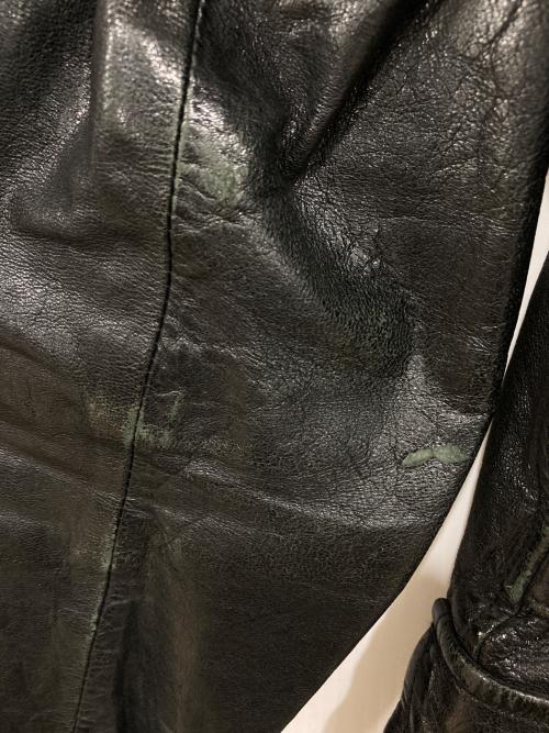 edition（エディション）Edition (エディション) ラムレザージャケット ブラック サイズ:46の古着・服飾アイテム