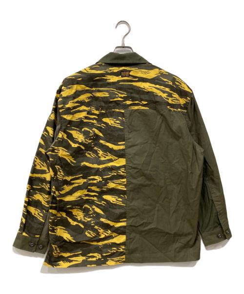 G-STAR RAW（ジースターロゥ）G-STAR RAW (ジースターロゥ) ミリタリーシャツ カーキ サイズ:Mの古着・服飾アイテム