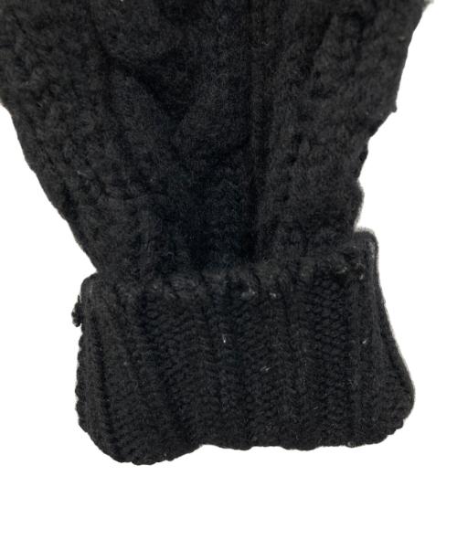 sacai（サカイ）sacai (サカイ) スヌードケーブルニットセーター ブラック サイズ:1の古着・服飾アイテム