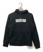 sacai×FRAGMENT DESIGNサカイ×フラグメントデザイン）の古着「FRAGIL HOODIE / フラギル フーディー」｜ブラック