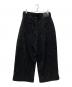 Ballsy.Brothers (ボールジーブラザーズ)  wool western stripe slacks / ウールウエスタンストライプスラックス ブラック サイズ:L：9000円