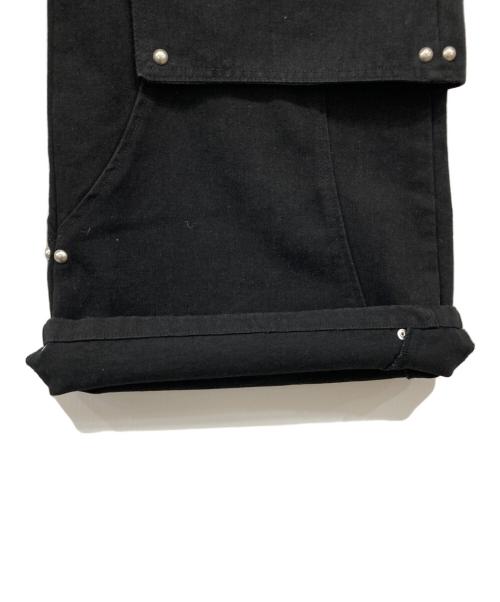 TYPE SHADE（タイプシェイド）TYPE SHADE (タイプシェイド) スタッズ ダブルウエスト デニム ブラック サイズ:Sの古着・服飾アイテム